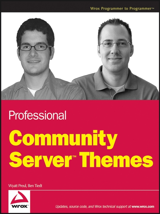 Title details for Professional Community Server Themes by Wyatt Preul - Available